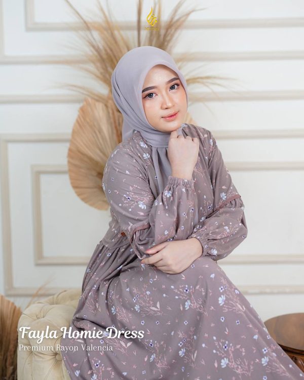Fayla Homie Dress Stayle 1 - Gambar 14