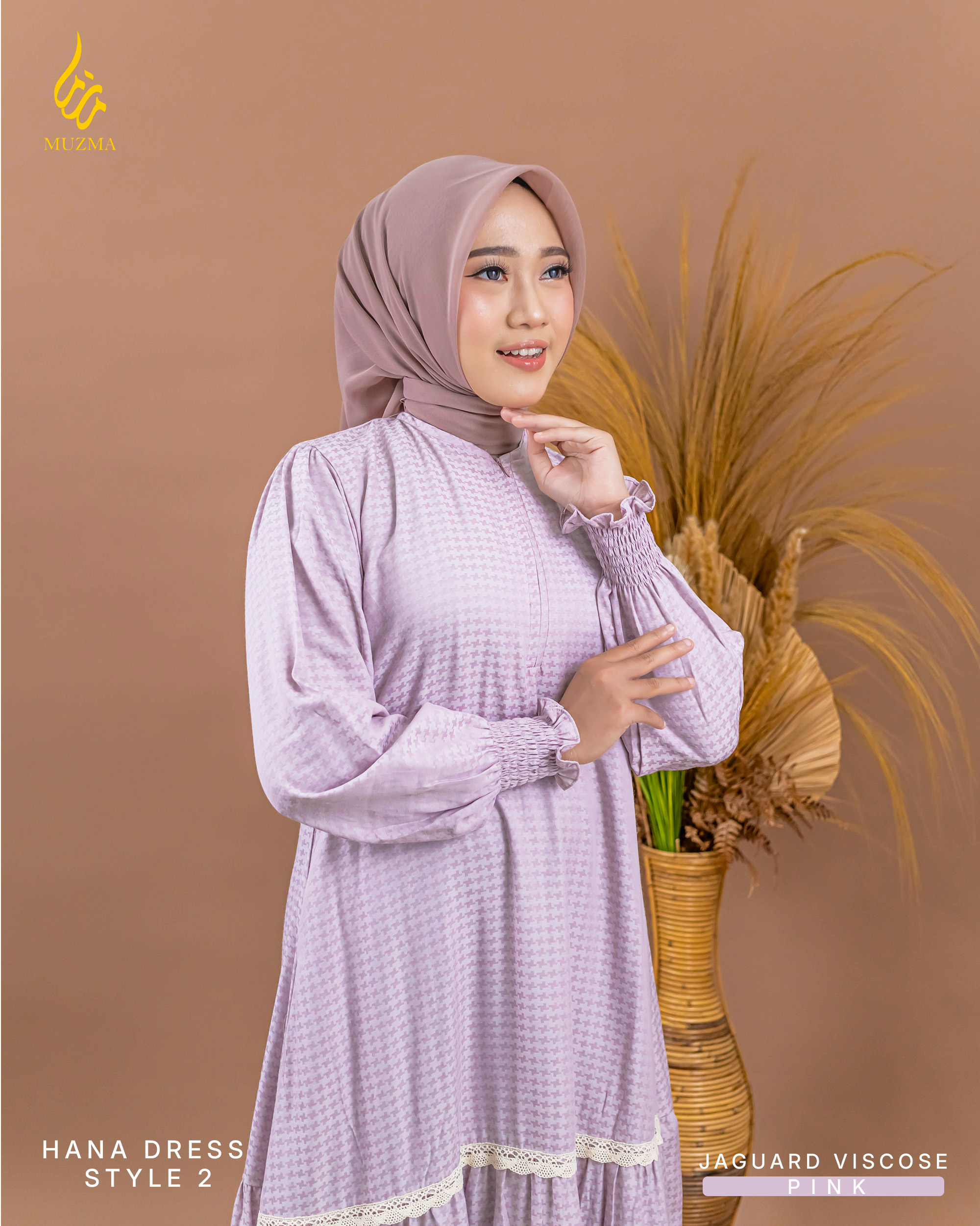 Hana Dress Stayle 2 bahan rayon adem, lembut dan sangat nyaman - Gambar 2