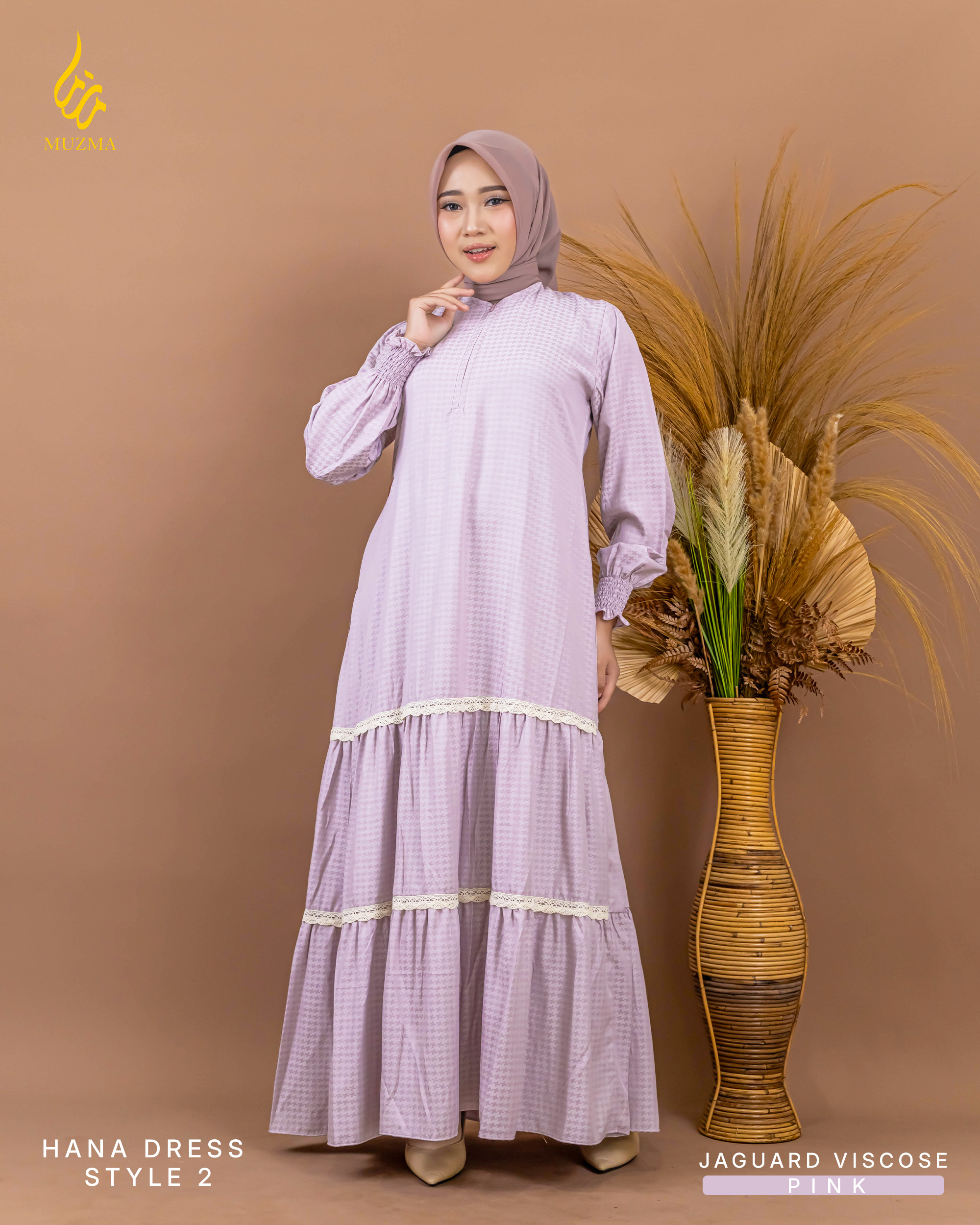 Hana Dress Stayle 2 bahan rayon adem, lembut dan sangat nyaman - Gambar 6